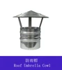 Galvanized Steel Round Roof Vent Cap/ Waterproof Ventilation Vent Pipe Cap / Rainproof Roof Cowl