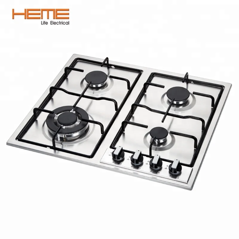 Multiple Cooktops 60cm Stainless Steel Gas Cooker And Electric