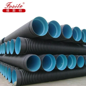 Hdpe Double Wall Corrugated Pipe For Water Drainage Dwc Underground Hdpe Double Wall Corrugated Pipe For Water Drainage Dwc Underground