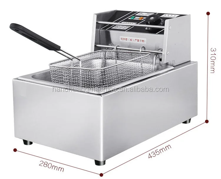 Table Counter Top Automatic Commercial Stainless Steel Electric Deep