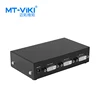 1920x1440 resolution 2 in 1 out DVI switch 2 port DVI switcher support transmit digital signal up to 15 Meters MT-2201