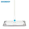 BOOMJOY E9 Microfiber Dust Flat Mop Double Clamping Reversible Fabric Clip-on Design Kit 1 hidden Scrubber