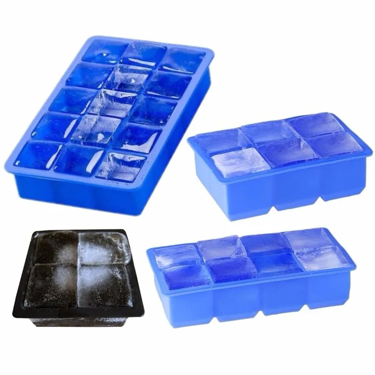 4 6 8 15 Cavity Large Premium Personalized Custom Fancy Silicone Ice