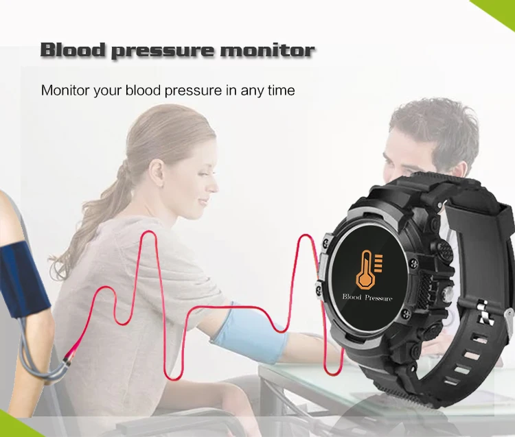 Hot sales f9 wristwatch sports step counter call reminder remote camera ip67 waterproof anti-lost long standby smart wrist watch