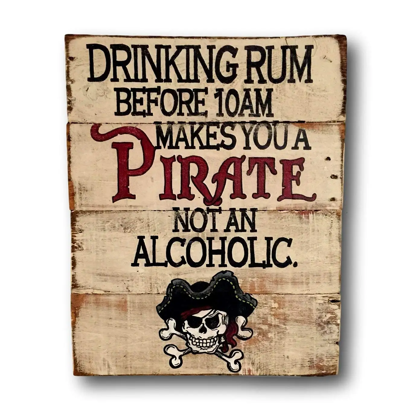 Before noon. Rome at 12 makes you Pirate not an alcoholic.