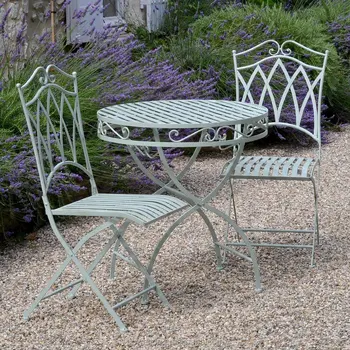 vintage cast iron cafe folding chairs adult foreign language learning