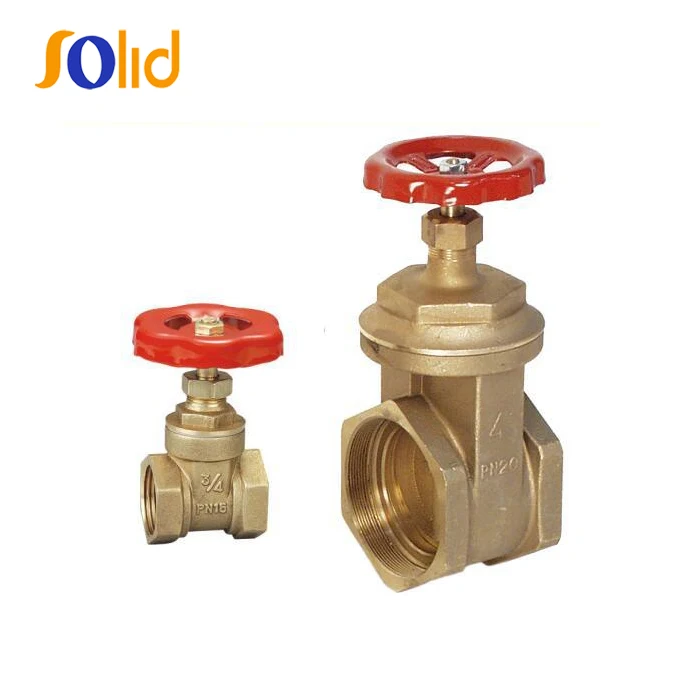 MS58 1/2"-4" brass gate valve