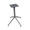 trumpet 4 star aluminum saarinen hydraulic table base
