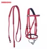 Horse Riding Racing In Coated Nylon Material Horse Equipment Bridle And Rein Set