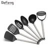 6 PCS Kitchen Accessories Nylon Kitchen Tool Set Kitchen Utensils With Stainless Steel Handle