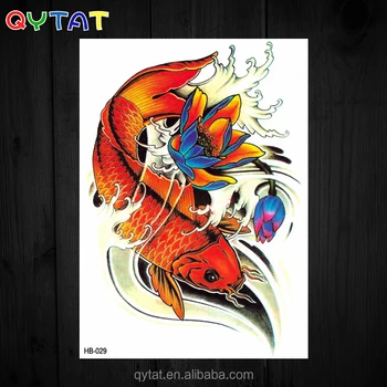 66+ Free Download Temporary Tattoo Koi Fish Idea Tattoo