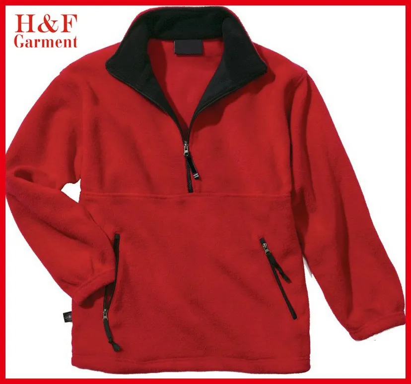 Men's Cheap Fleece Jackets Half Zip Fleece Pullover In Various Colors Buy Fleece Jackets,Half