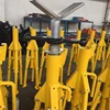 1107E 1/8"-12" pipe jack with 304 stainless steel V head