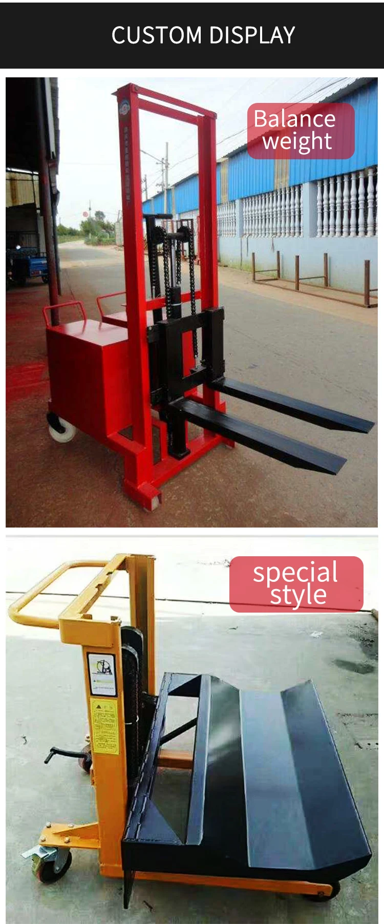 hand lift forklift