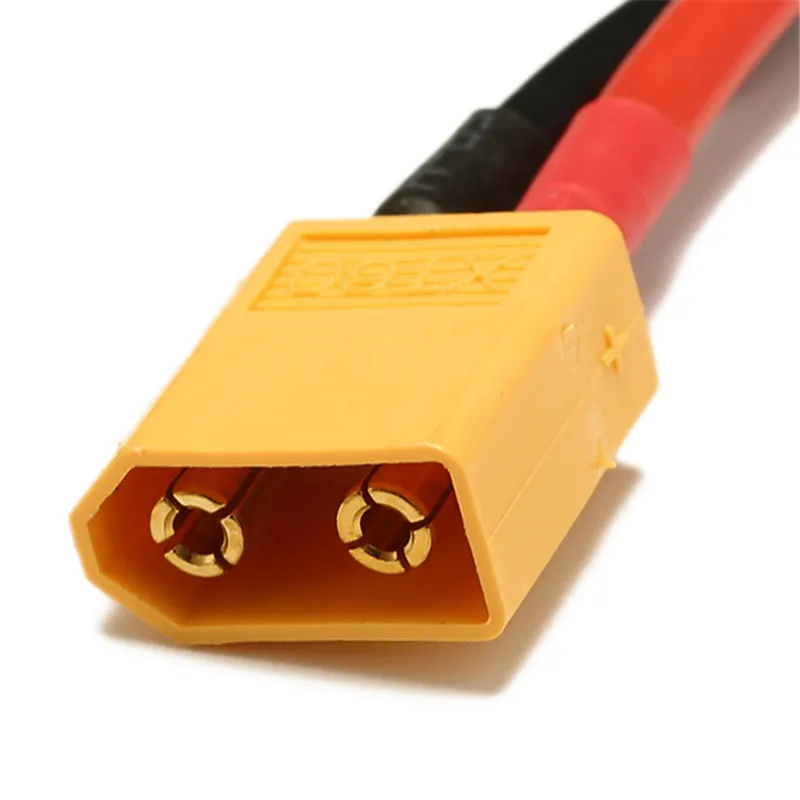 Amass Xt60 Female Male Adapter Connector Xt60h Plug Extension Cable 12awg For Rc Lipo Battery 8513