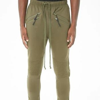 mens army green joggers