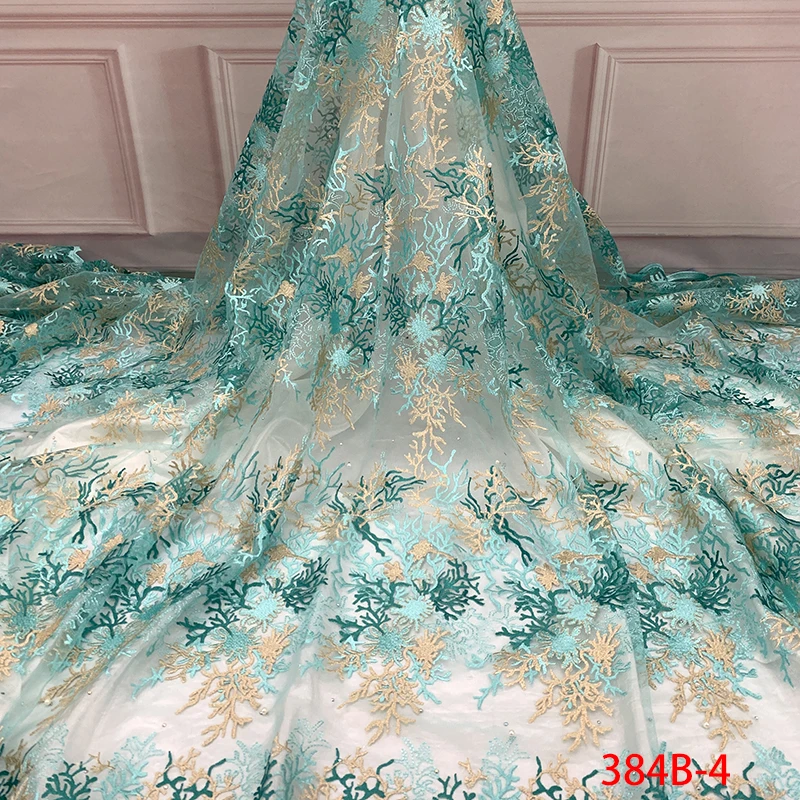 2019 indian embroidered evening glitter fabric for wedding dress