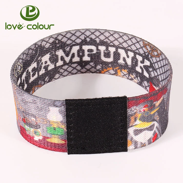 Soft polyester elastic wristband