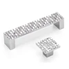 Modern mosaic zinc cabinet handles and knobs for wardrobe/Dresser