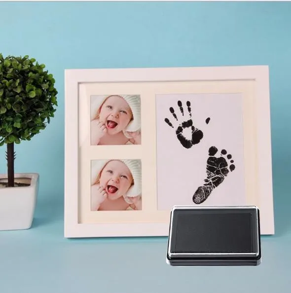 2018 New Baby Photo Frame With Baby Handprint Kit Cute Photo Frame Best