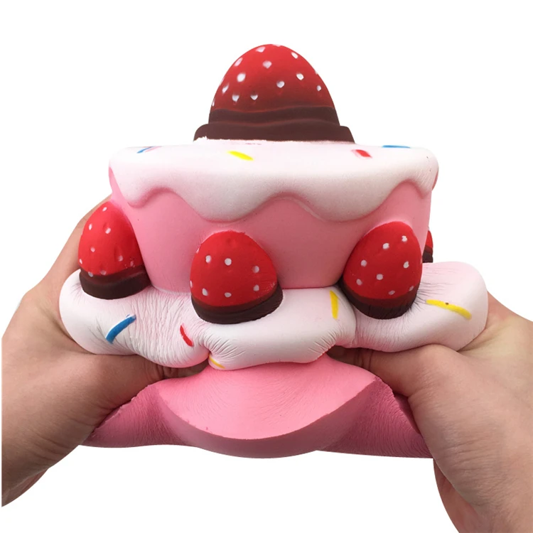 Layer Cake Dessert Squishy Stress Reliever Custom Squishy Toy For Kids ...