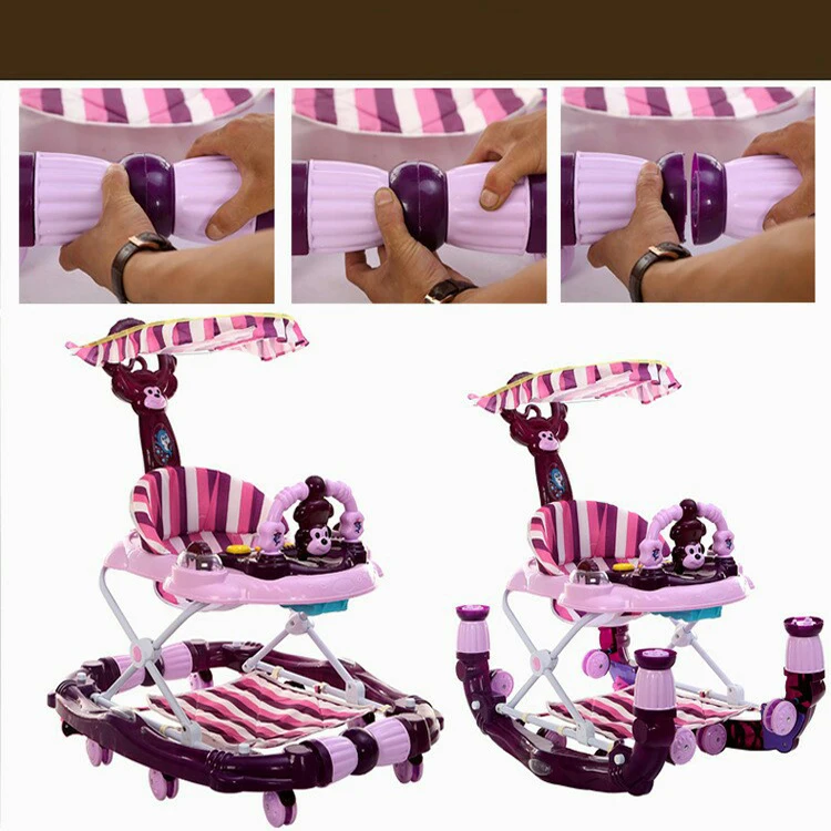 Cheap Rolling Baby Walker Wholesale Music Plastic Baby Walkers For