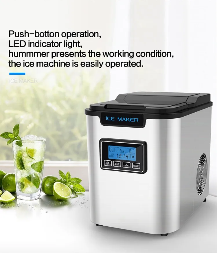 Small Ice Cube Machine Ice Maker Making Machine Portable Ice Maker