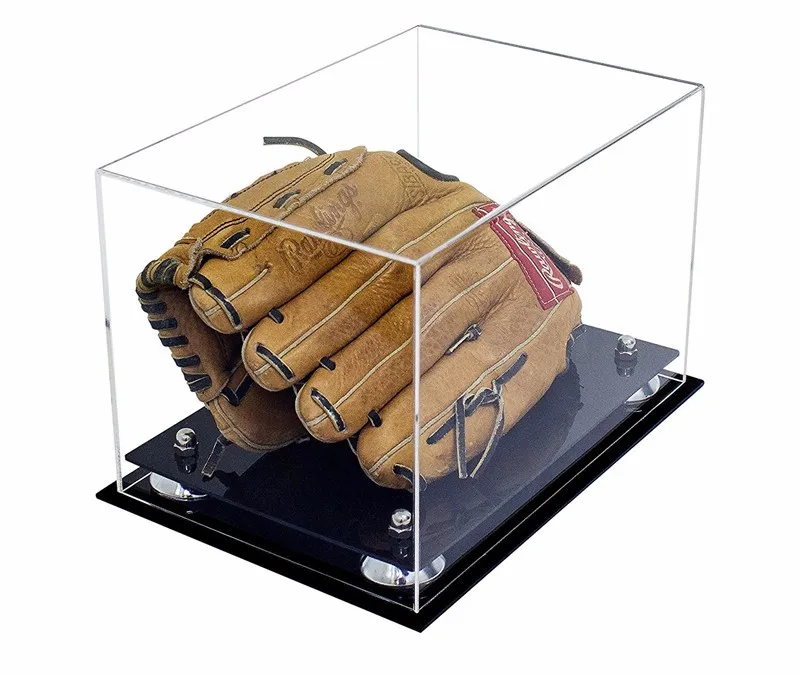 Custom Countertop&wall Mount Baseball Glove Display Stand/deluxe