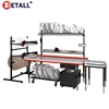 packing workbench/table with cutter