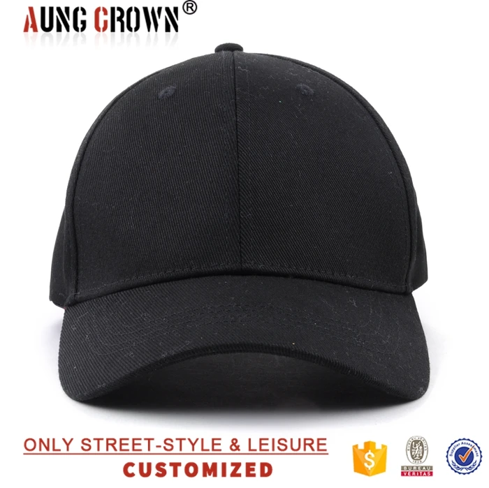 cap plain black