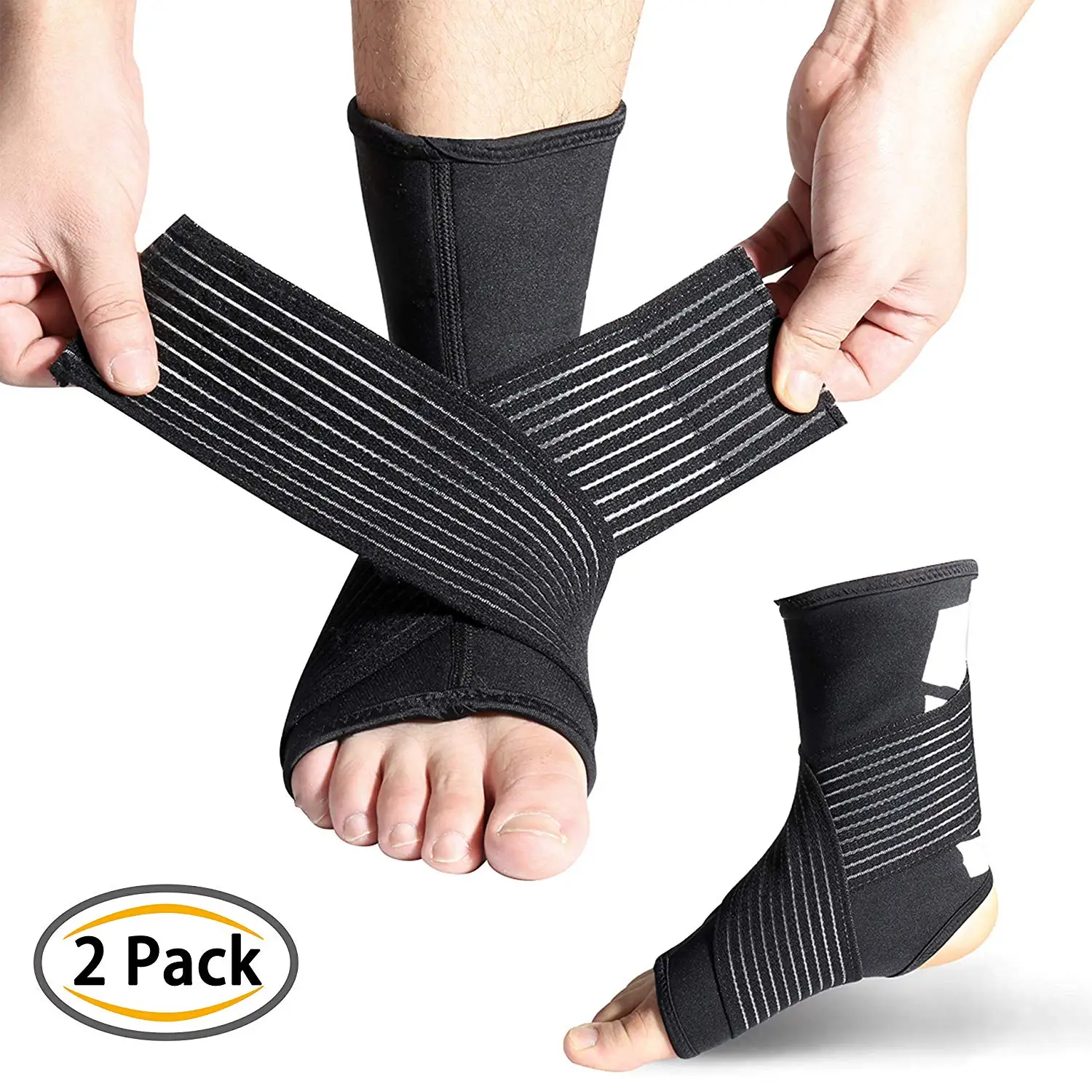Buy Ankle Brace,Ankle Support Breathable Ankle Brace for Running ...
