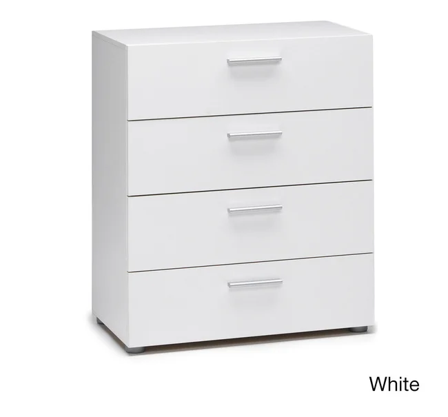 White Finish Mdf Wood Drawer Chest Chest Of Drawers Design Buy