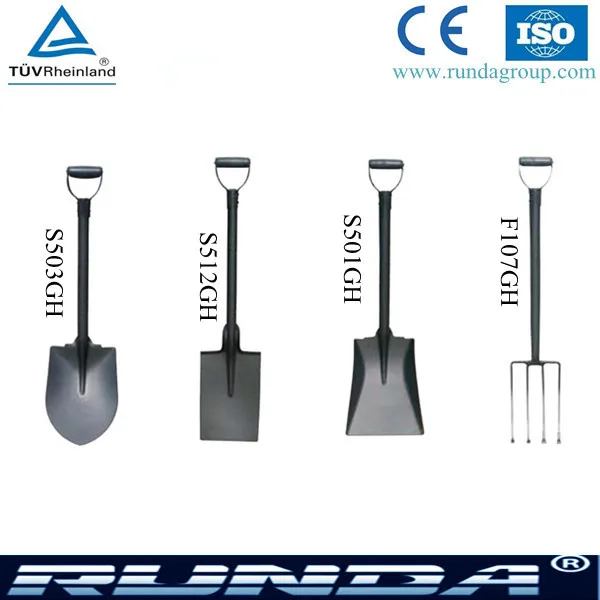 shovel and spade.