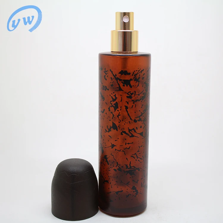 A246100ml Cigar Shape Cologne Glass Bottle For Men Glass Empty Factory Price Quality Guarantee