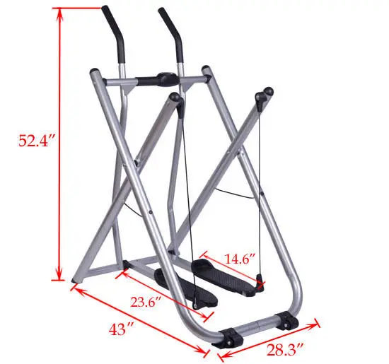 Fitness Machine Air Walker Sky Glider Easy Glider Buy Air Walker,Air Walker Exercise,Front