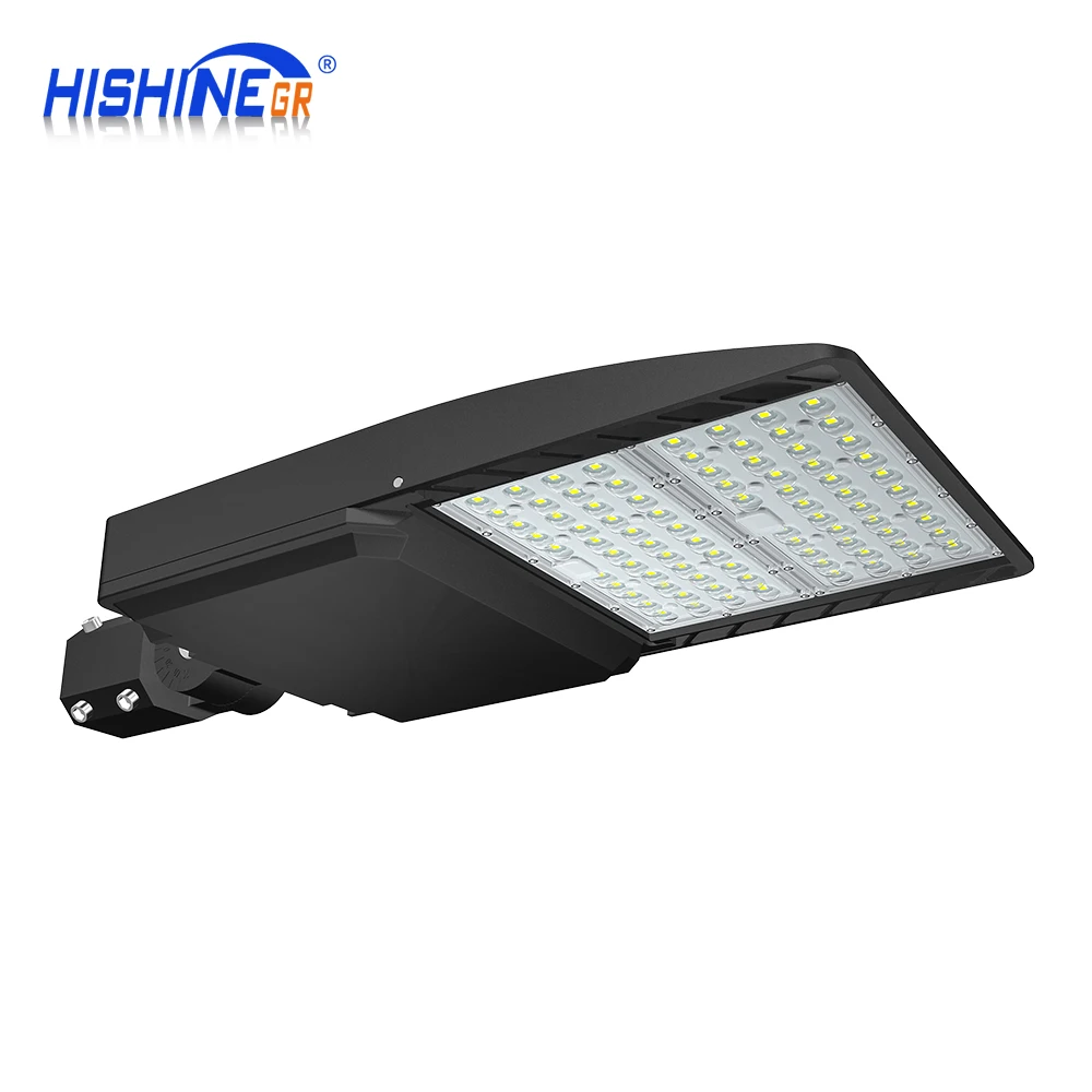 led street light Replace 500W HPS shoebox Light  ip65 parking lot light