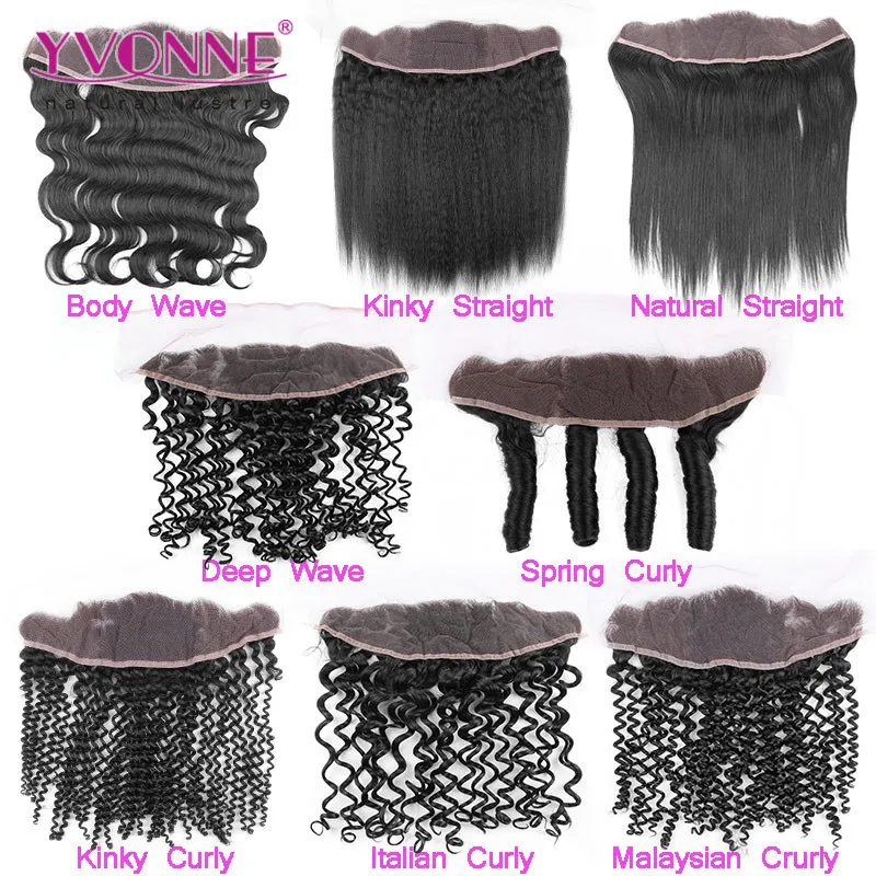 Different Types Of Curly Weave Hair Frontal Lace Closure Virgin Lace ...