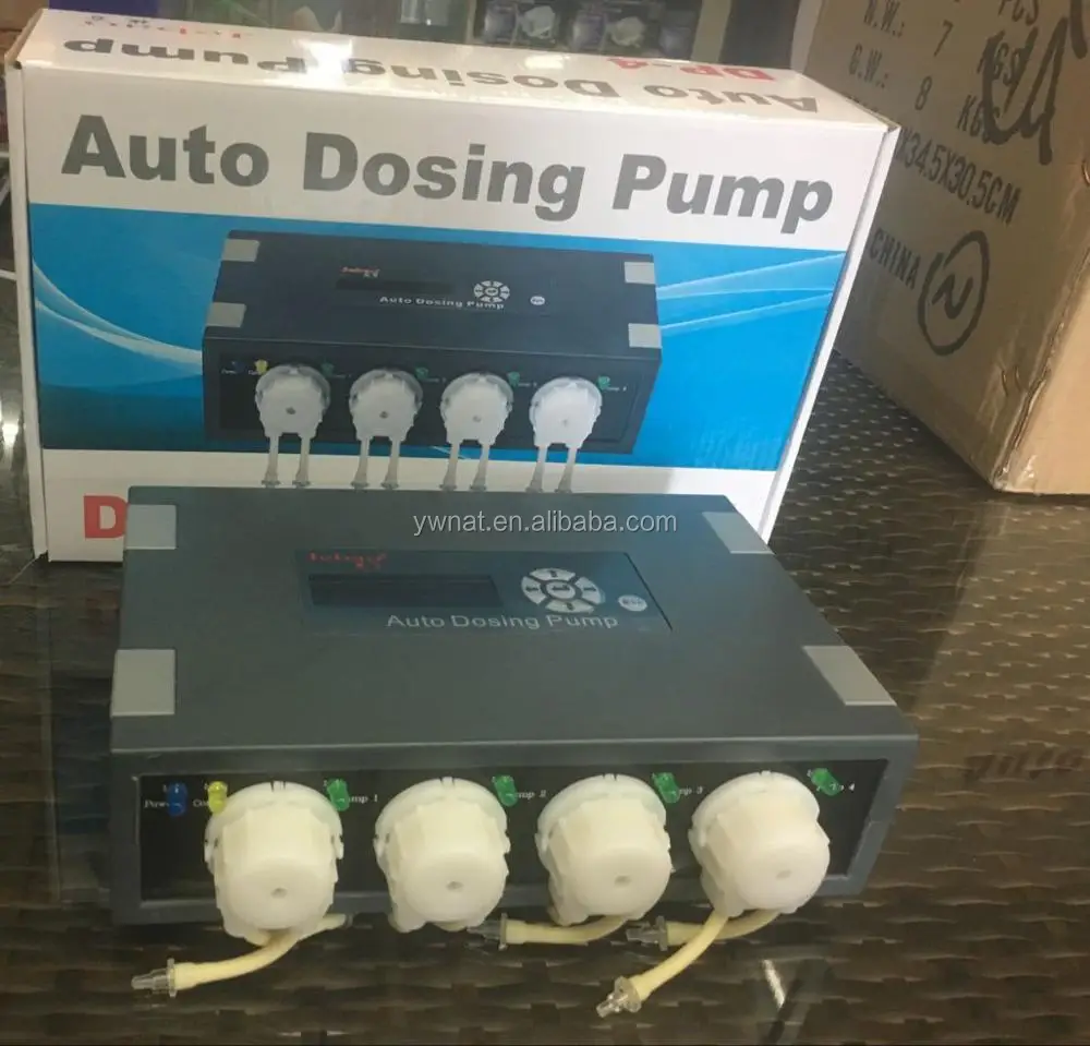 Jebao Four Channel For Aquarium Saltwater Marine Reef Auto Dosing Pump