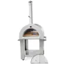 2018 hot stainless steel wood fired pizza oven for outdoor