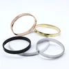 8mm stainless steel wide blank engravable forever love couple openable bangles for Valentine's Day
