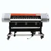 Lecai 1.8m Eco solvent outdoor printer/resolution 1440 dpi with 2 DX7/dx5 head