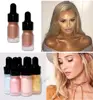 Eye facial makeup, stereoscopic brightening and permanent toning of foundation liquid