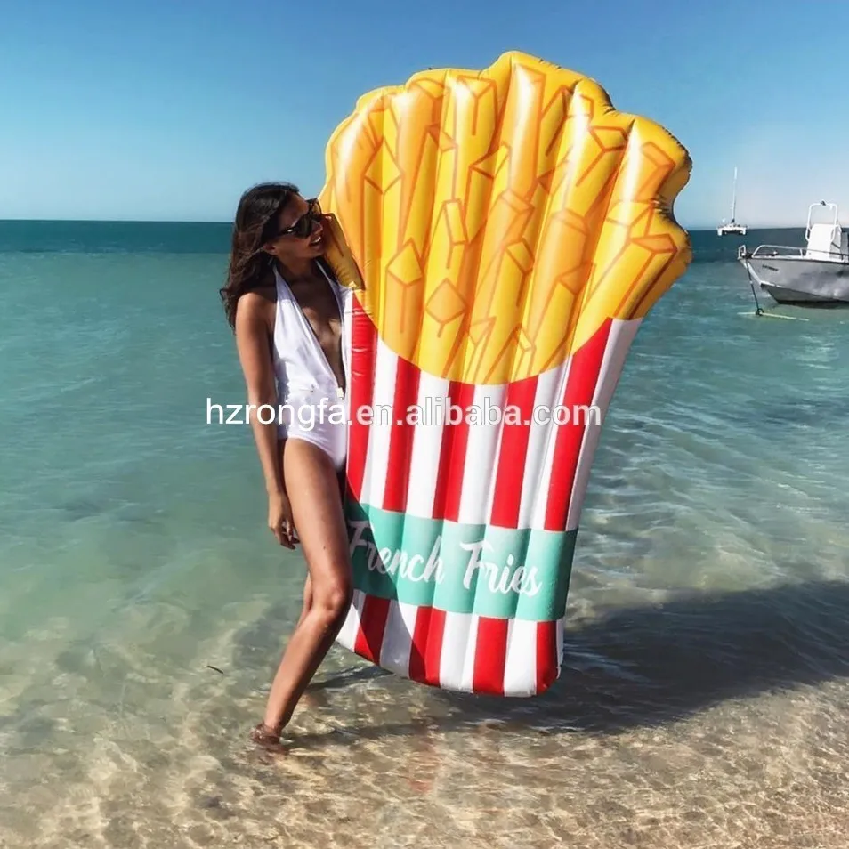 french fries pool float