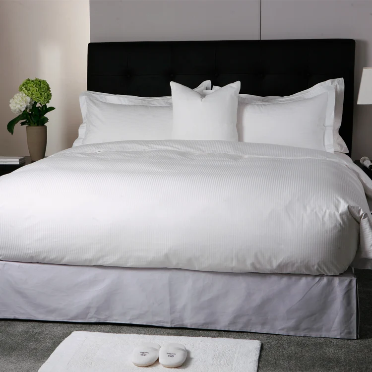 Westin Hotel Luxury 0.5cm Stripe Full Size Bed Sheets - Buy Westin ...