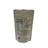 build products brand pouch Matte finish metallic highlight barcode label package