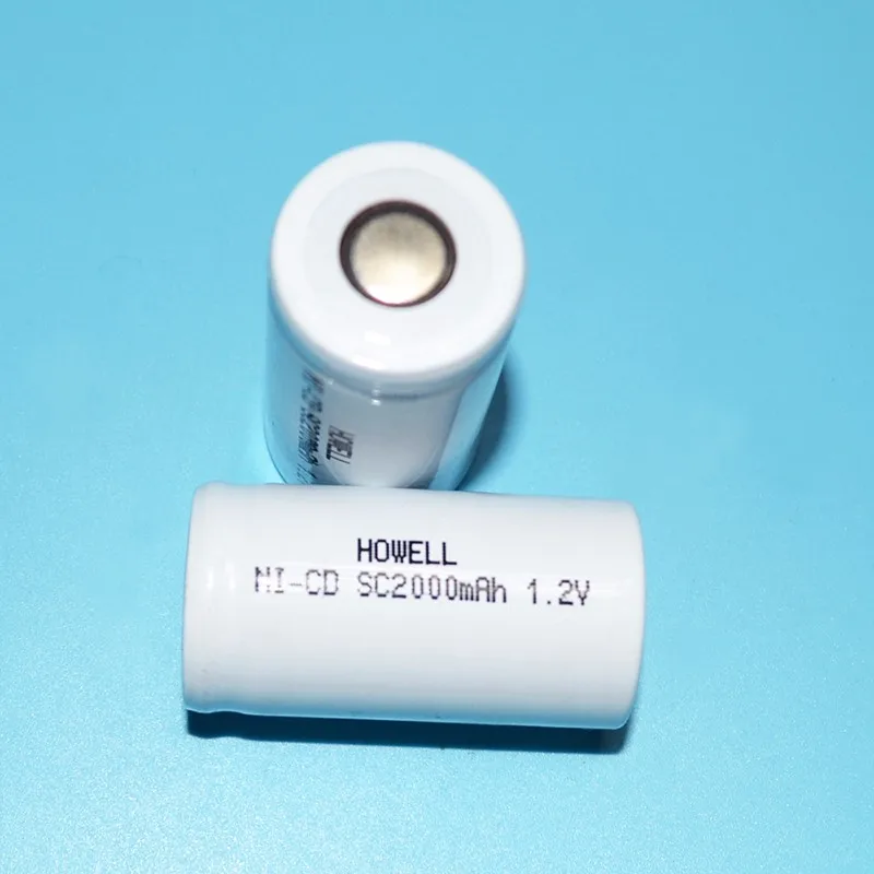 Ni-cd Battery 1.2v Sc 1300mah 1500mah 2000mah / Ni Cd Sc Rechargeable ...