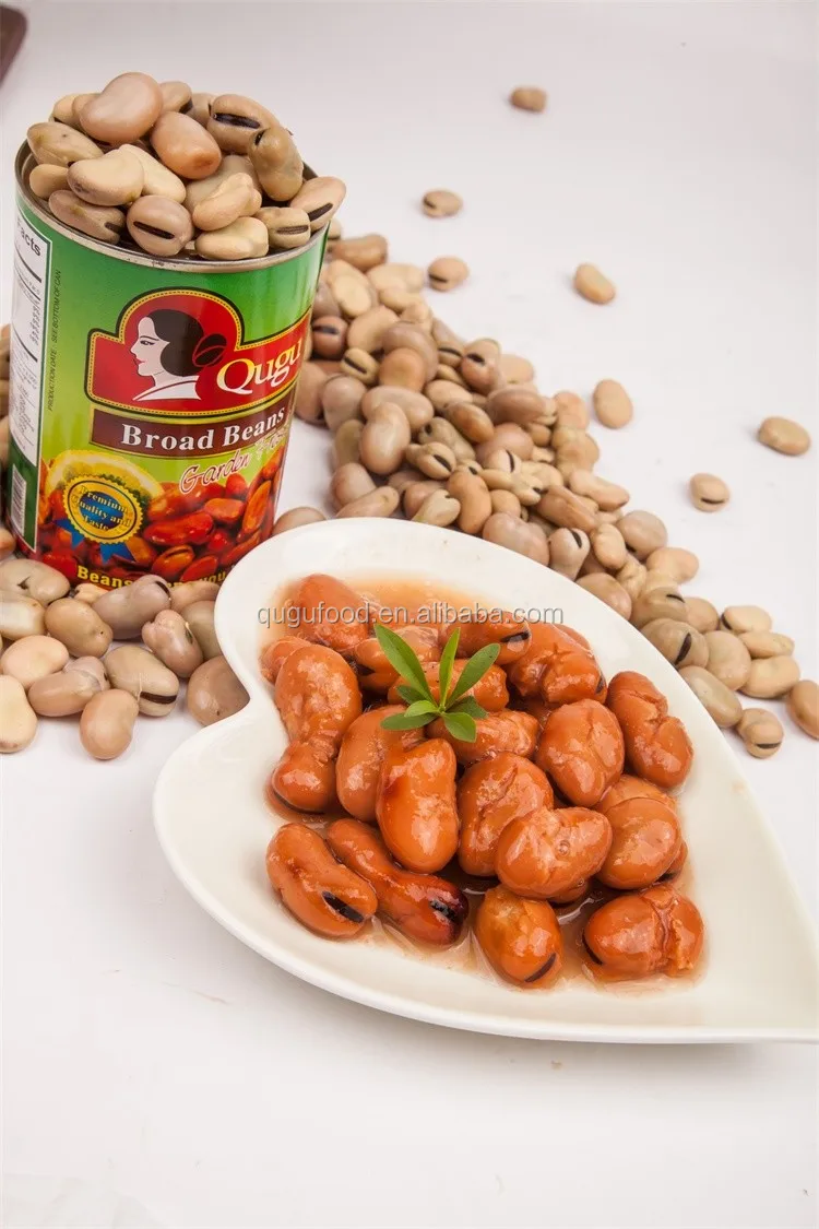 bulk canned broad beans fava beans foul medames in tins for sale, View
