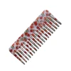 Wholesale Promotional Customer Design Plastic Wide Tooth Comb