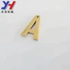 Custom door number brass house address letter