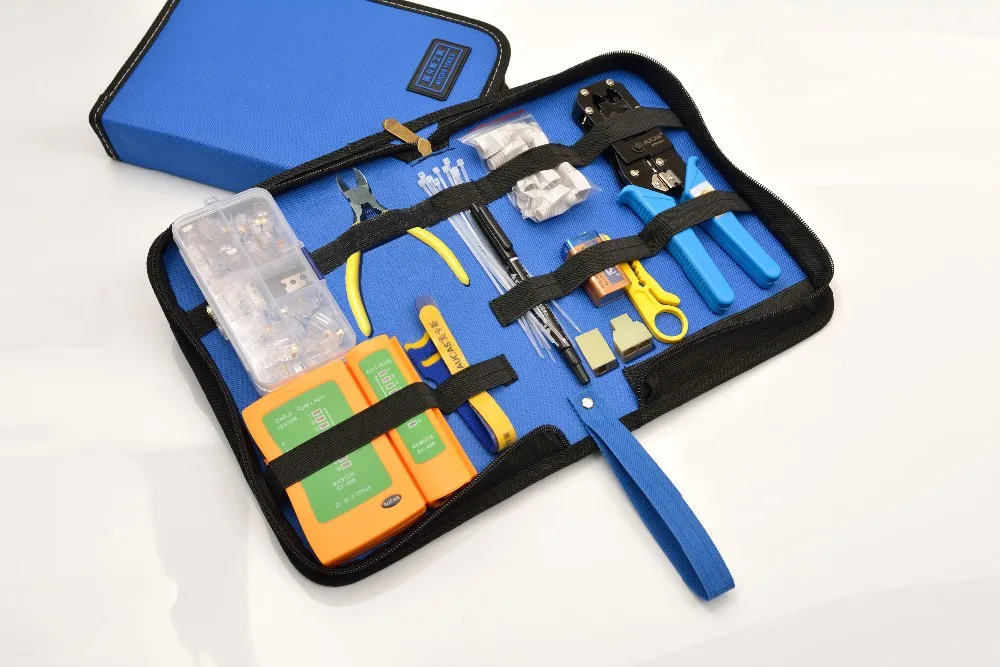 Durable and portable Fiber Optic Network Tool Kit